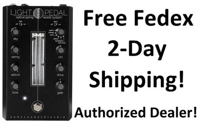 Gamechanger Audio Light Pedal Optical Spring Reverb System for
