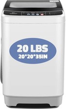 20 lbs Portable Mini Washing Machine Washer D...