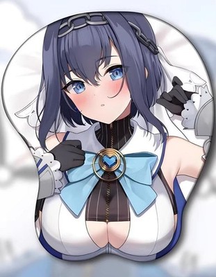 Hololive Ouro Kronii Birthday Celebration 2022 Oppai mouse pad Virtual YouTuber