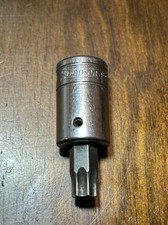 Snap-on Tools 3/8" Drive T45 Standard Torx Bit Chrome Socket FTX45A USA