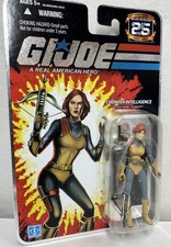 Hasbro GI Joe 25th Anniversary Counter Intelligence Scarlett Action Figure 2008