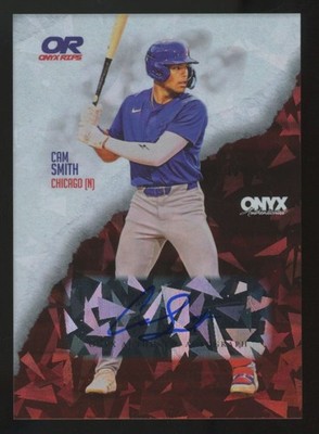 2024 Onyx Rips Cam Smith Red Ice Auto /465 #RACASM ''A''