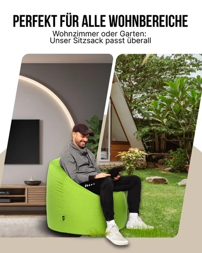 PatchHome Sitzsack XL- Jumbo Sitzkissen Bodenkissen Kinder und Erwachsene - Bild 83 von 203