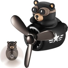 Pilot Car Air Freshener Cute Car Diffuser Rotati Color Bearnumber Of Items 1