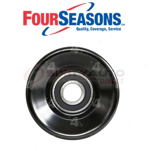 Four Seasons Drive Belt Tensioner Pulley for 1987-1988 Chevrolet R20 - qr - Picture 1 of 5