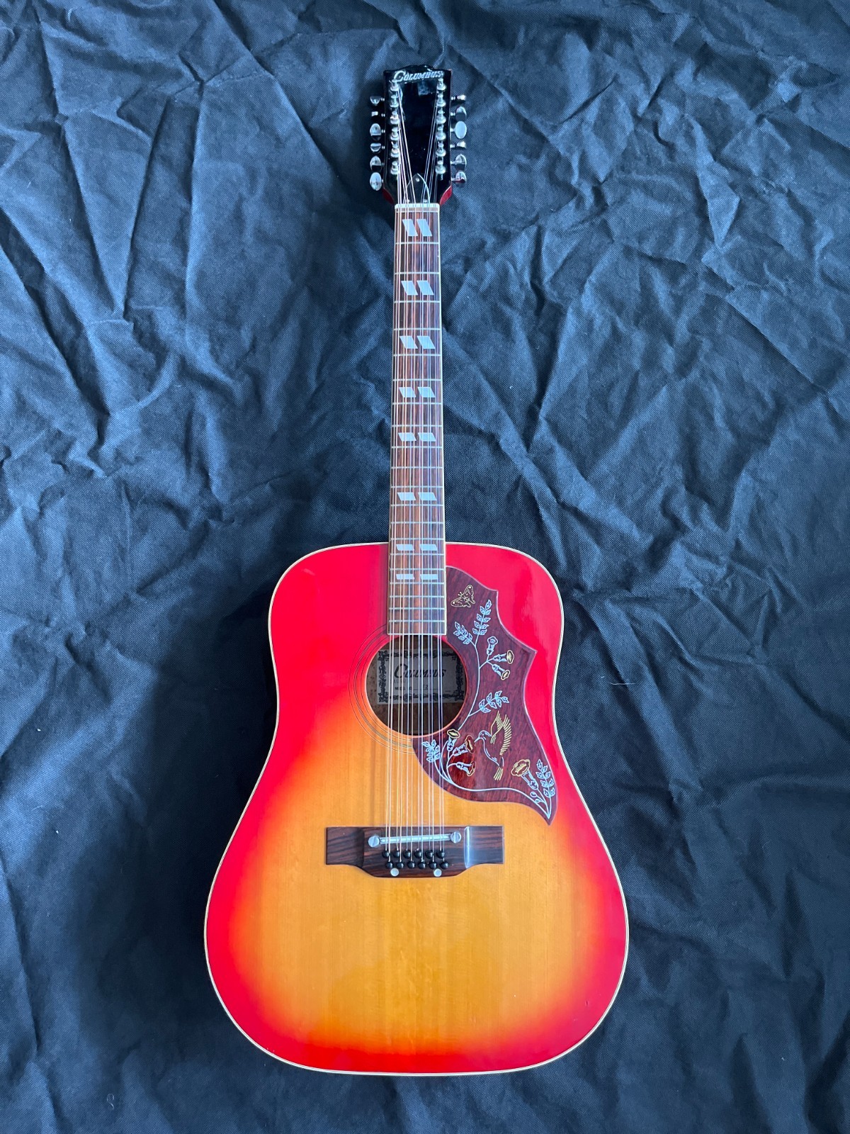 Columbus 12-string Dreadnought Acoustic Guitar, 1975, Japan, Used