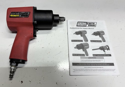 Central Pneumatic 1/2" Air Impact Wrench Model 68424 Earthquake 700 Ft-Lb