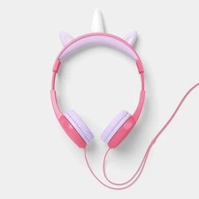 Kids' Wired Headphones   Unicorn, Volume-Limited, Lightweight  Heyday  