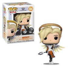 Funko POP! Games: Overwatch - Mercy (Diamond)(Blizzard)(Damaged Box) #304
