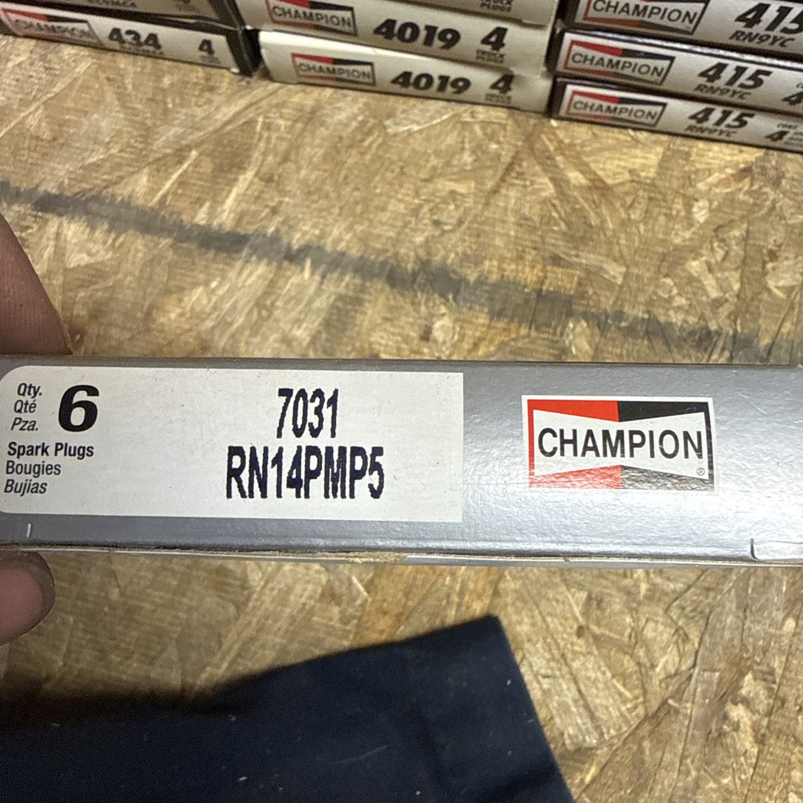 6 Champion Double Platinum Power Spark Plugs