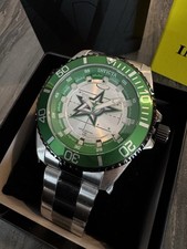 Invicta X NHL Dallas Stars Mens Watch 47mm Silver/Black 42249 