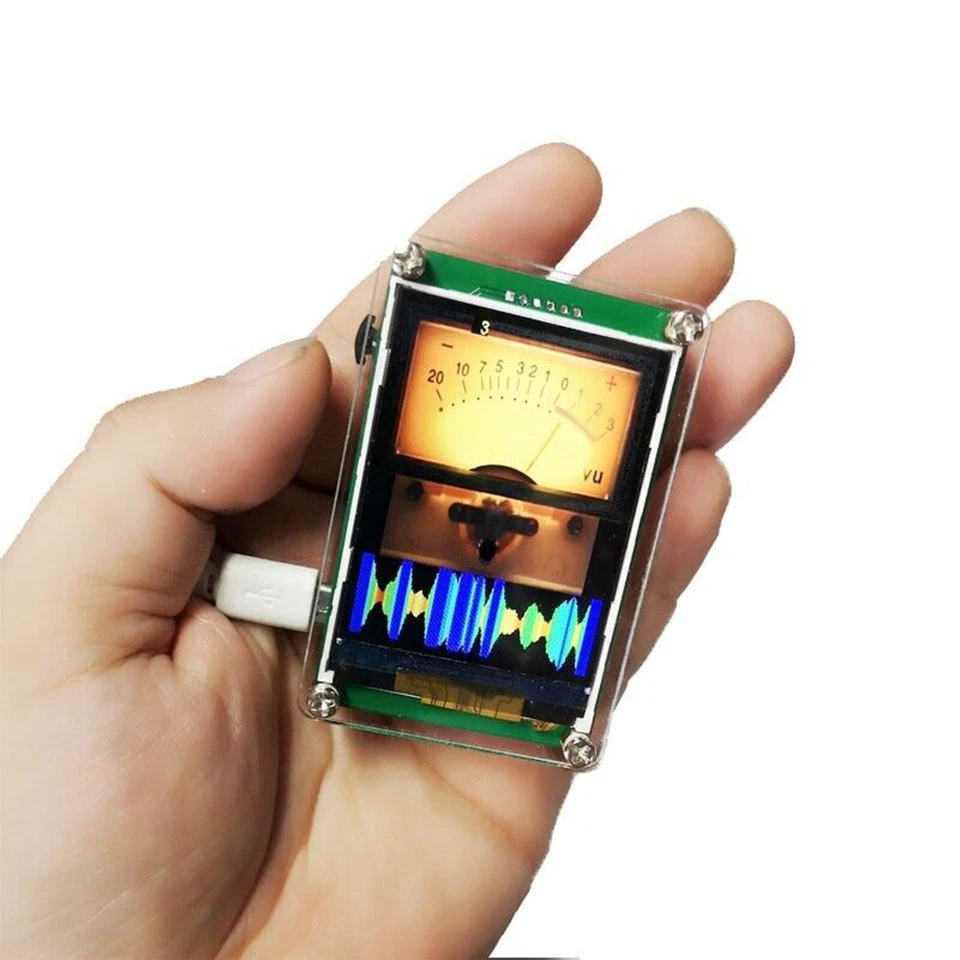 VU Meter Music Spectrum Display Plug-in Nixie Tube Clock Voice-Controlled - Image 3 of 4