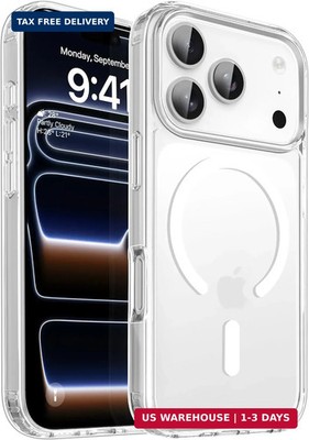 CACOE Magnetic Case for iPhone 17 Pro Max 6.9 inch-Compatible with MagSafe & Mag