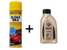 Under Body Waxoil Waxoyl Rust Proofing Spray + Rusted Eater Remover Cars Boats