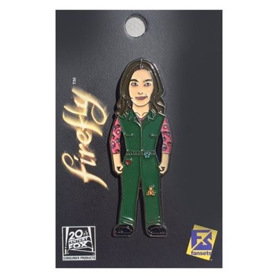 Firefly Kaylee Frye Fansets Metal Enamel Pin 2'' Serenity Fox Jewel Staite Green