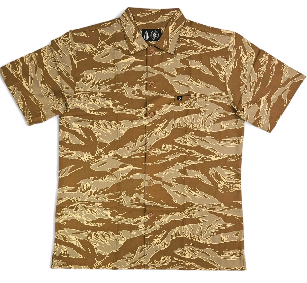 Tiger Camo In Men's Casual Shirts for sale | eBay