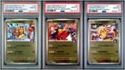 D-18 PSA 10 Tohoku Hiroshima Fukuoka Pikachu 260 261 289/SV-P Special Box  Japan