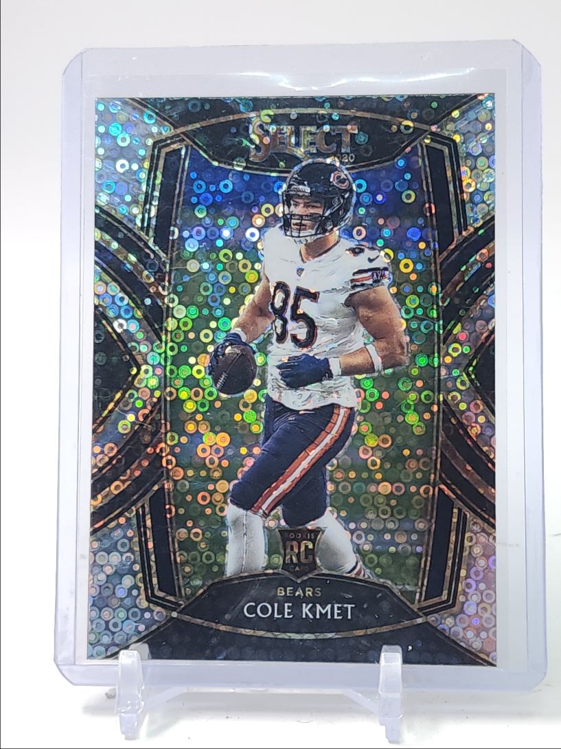 COLE KMET 2020 SELECT CLUB LEVEL ROOKIE DISCO PRIZM BEARS RC Q5818