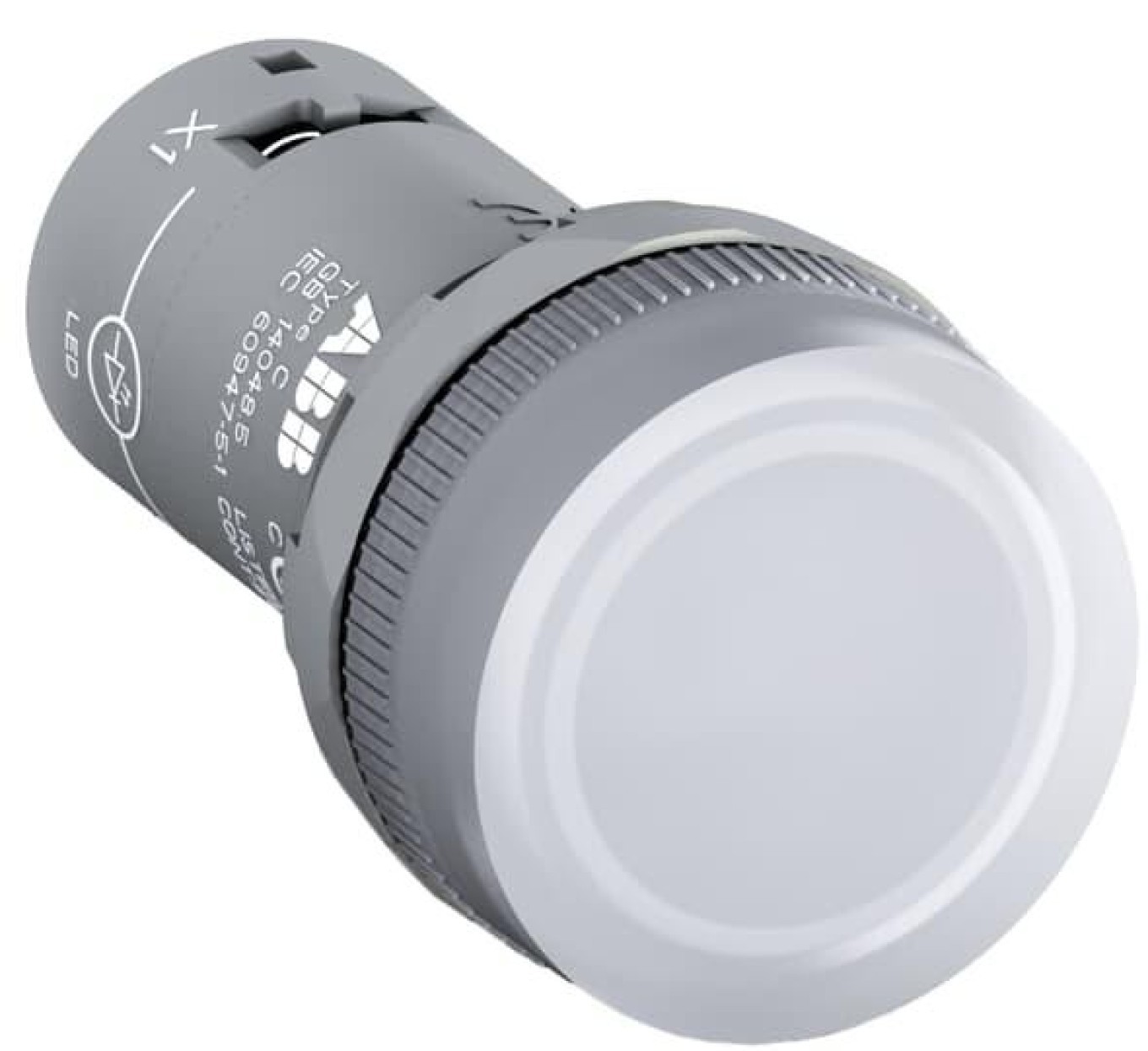 Compact Light with Diode 22mm Transparent CP 1SFA619403R6238