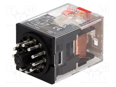 IKontakt max: 10A Relais: elektromagnetisch 3PDT USpule: 110VAC