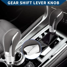 Automatic Gear Shifter Knob for GM for Opel Insignia 09-13 Faux Leather Brown