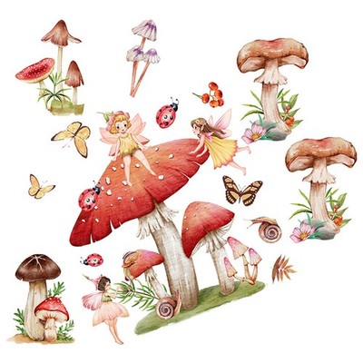 Zimmerdeko Pilz Pilz-wanddekorationen Wohnzimmerdekor Pilz-Wohnkultur