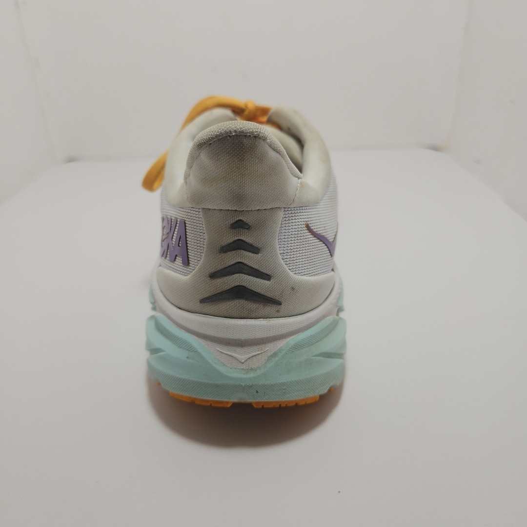 Hoka One One Clifton 8. Women's Size 7.5b (UK 6 EU 39.5)  White And Blue. thumbnail 9