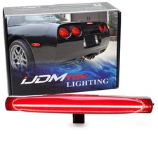 Smoked F1 Strobe Featured Led Trunk Lid 3rd Brake Light For 1997-04 C5 Corvette