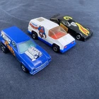 Vintage Hot Wheel 1978 MARVEL Heroes LOT OF 3 SPIDER-MAN Scene Machine Van! Rare