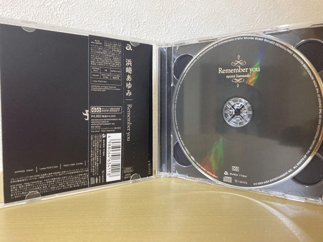 浜崎あゆみ　Remember you 1CD+2Blu-ray 61vNr3RxVCL.jpg