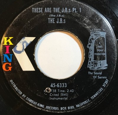 The J.B.s - These Are The J.B.s, 7'', (Vinyl)