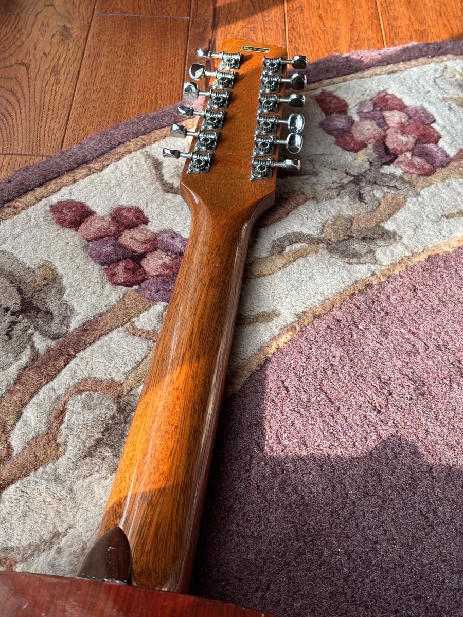 Kiso Suzuki F-180 Acoustic Guitar Japan 1970s OM Style Vintage