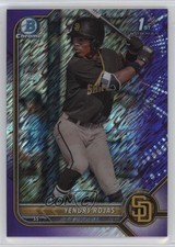 2022 Bowman Chrome Prospects Purple Shimmer Refractor 195/250 Yendry Rojas 0np8