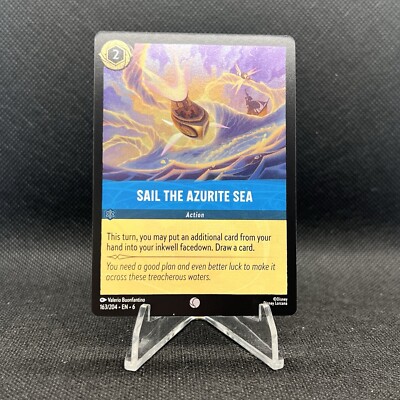 Sail the Azurite Sea 163/204 Common COLD FOIL Disney Lorcana