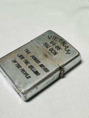1964-65 Vintage Vietnam Zippo Oil lighter SAI GON SNOOPY