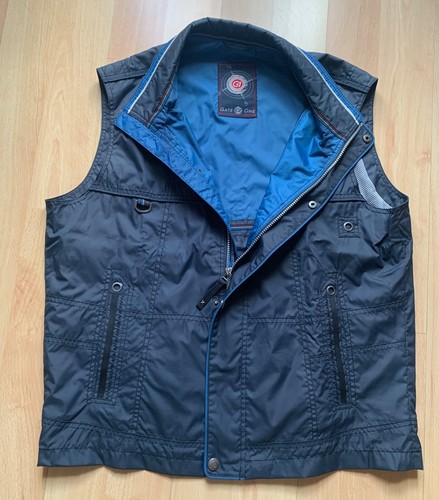 Weste Windbreaker ärmellos Gr. 27 blau Gate One G1 Jacke Funktionsjacke - Bild 2 von 6