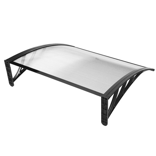 Transparent Window Door Awning Canopy Windproof Sun Shade For Home BBT