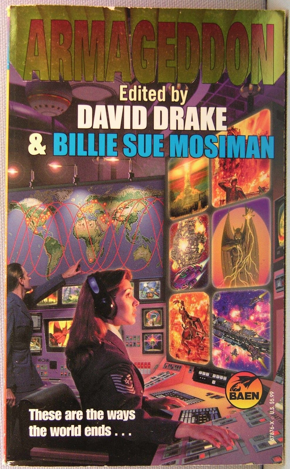 Armageddon ed. by Drake; Mosiman; Greenberg PBO 1st Edition 1998 Very Good
