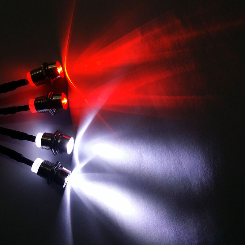 4 Led Light Kit For Traxxas Slash X-maxx Skully Grave Digger