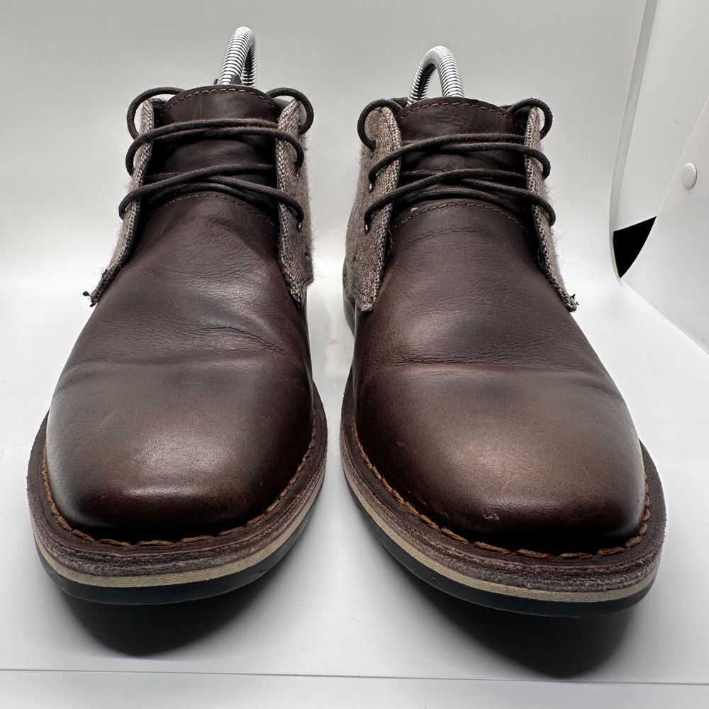 Steve Madden Classic Brown Leather Men\'s Chukka Boots Steve Madden Men main image 3