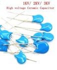 Keramik Kondensator Hochspannung 1kv 2kv 3kv 5pf 30pf 47pf 56pf 100pf 220pf 20 Stück