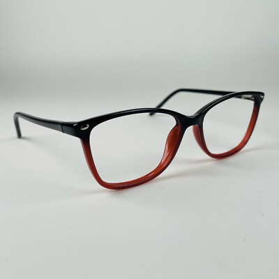 SPECSAVERS Brille SCHWARZ + ROT CAT EYE Brillengestell MOD: 30265189