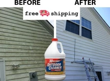 All Purpose Outdoor Cleaner For Algae Mold Dirts and Mildew 1 Gallon Concentrate