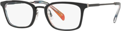 Authentic PAUL SMITH PM8264 1618 Stephenson Onyx/Artist Stripe Demo Lens Glasses