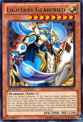 yugioh lightray cards Yu-Gi-Oh! - Sorcerer (GAOV-EN032) - Galactic Overlord - 1st Edition player and collector. Lightray Gearfried GAOV-EN034 Rare Near