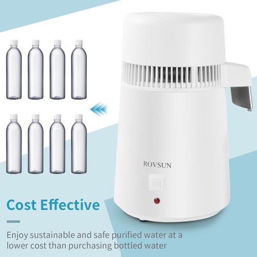 【Upgraded】4L Countertop Water Distiller Machine Stainless Steel Interior - Picture 5 of 8
