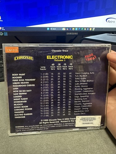 CHRIS LANG/ERIC CUNNINGHAM/GREGORY SWEENEY ELECTRONIC VOLUME 1 (5) 17 Track CD A - Picture 3 of 6