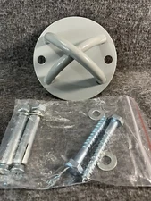 CEILING WALL MOUNT Bracket Anchor X Suspension Trainer Straps Yoga With Hardware