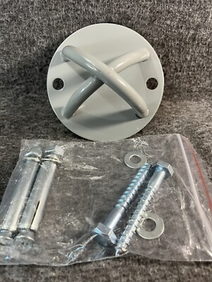 CEILING WALL MOUNT Bracket Anchor X Suspension Trainer Straps Yoga With Hardware