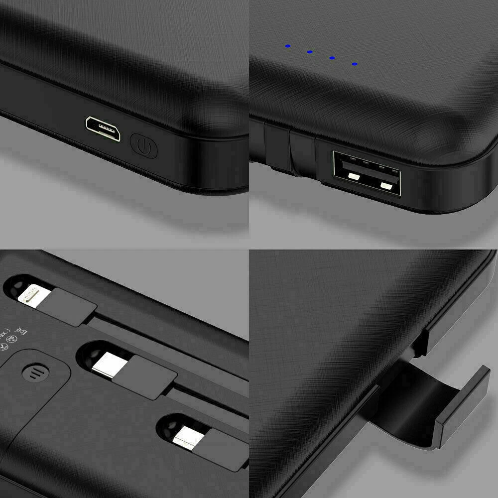 9000000mAh Ultra-High Capacity Power Bank with Fast Charging Technology - Portable External Battery Pack for Mobile Phones, Tablets, and USB Devices